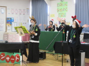 多賀城市子育て施設4館合同クリスマスコンサート
