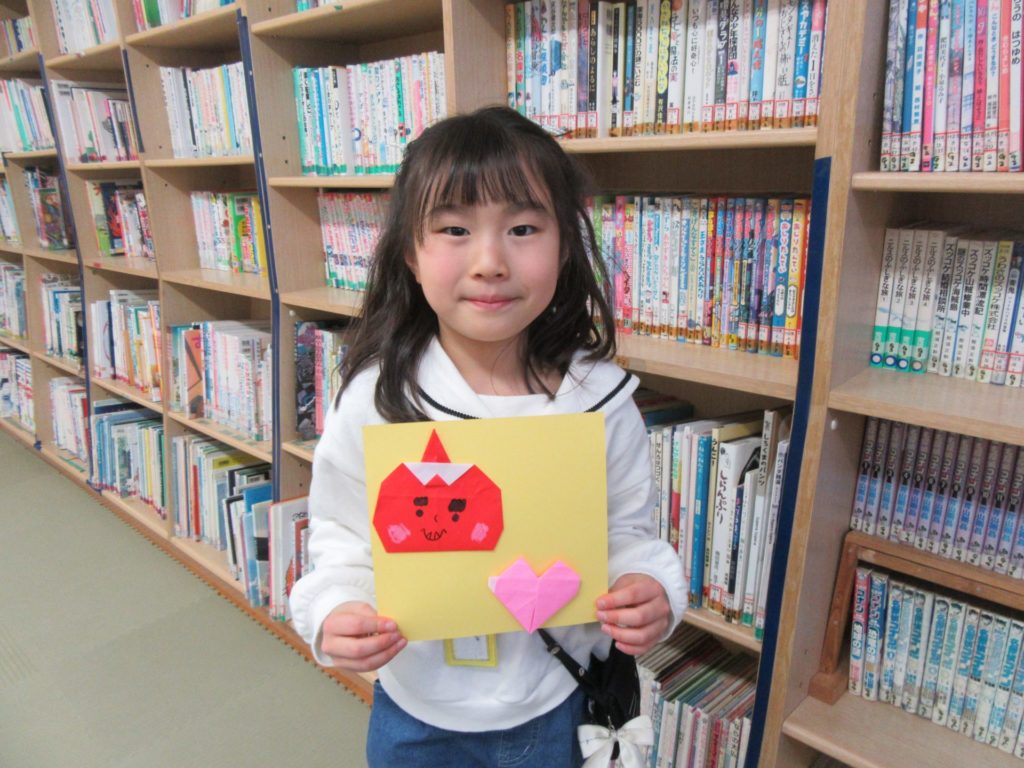 折り紙タイム　２月